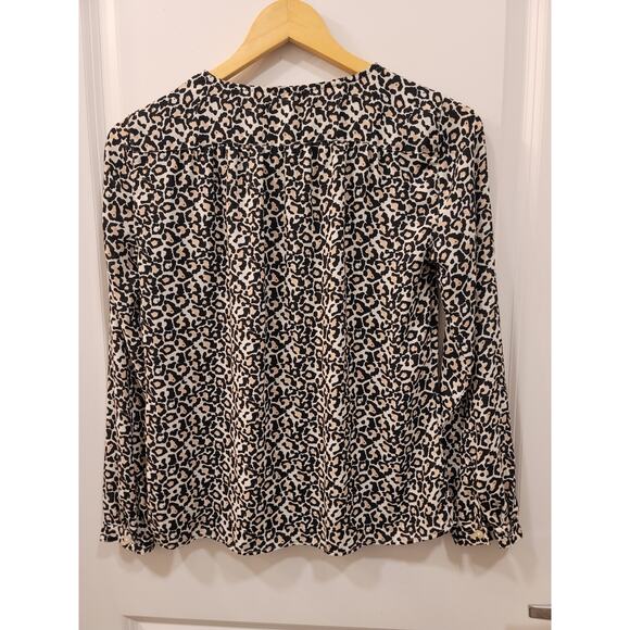 Loft Leopard Print Blouse - Picture 5 of 8
